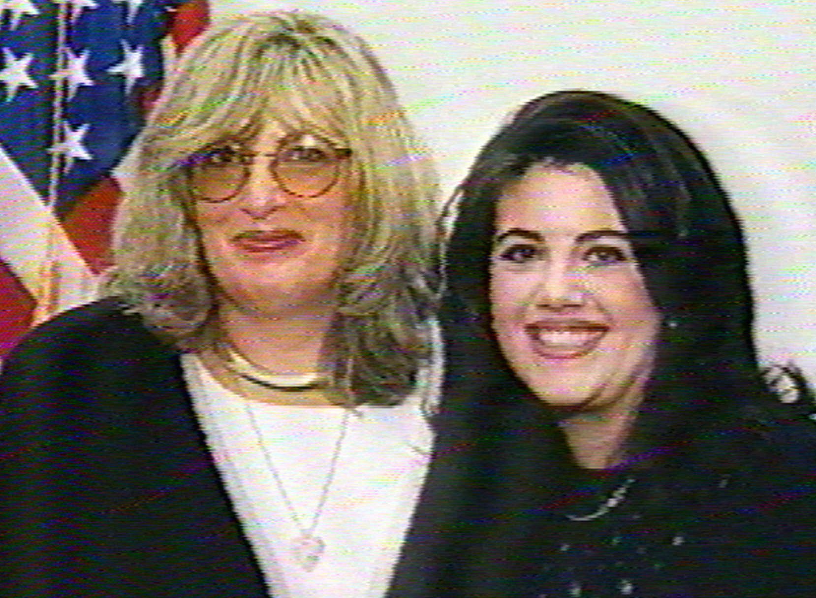 Linda Tripp and Monica Lewinsky